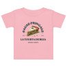 T-shirt bébé "La tourta de Blea – Pause Fringale" – Douceur, style et tradition niçoise
