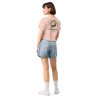 Crop top La Tourta De Blea - Pause Fringale avec brodure - Délice de Nice