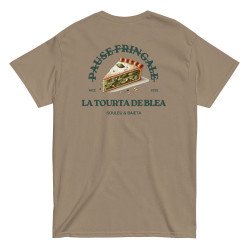 T-shirt brodé | La tourte de blettes référence aux desserts Nissart