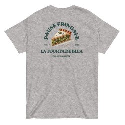 T-shirt brodé | La tourte de blettes référence aux desserts Nissart