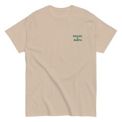 T-shirt brodé | La tourte de blettes référence aux desserts Nissart