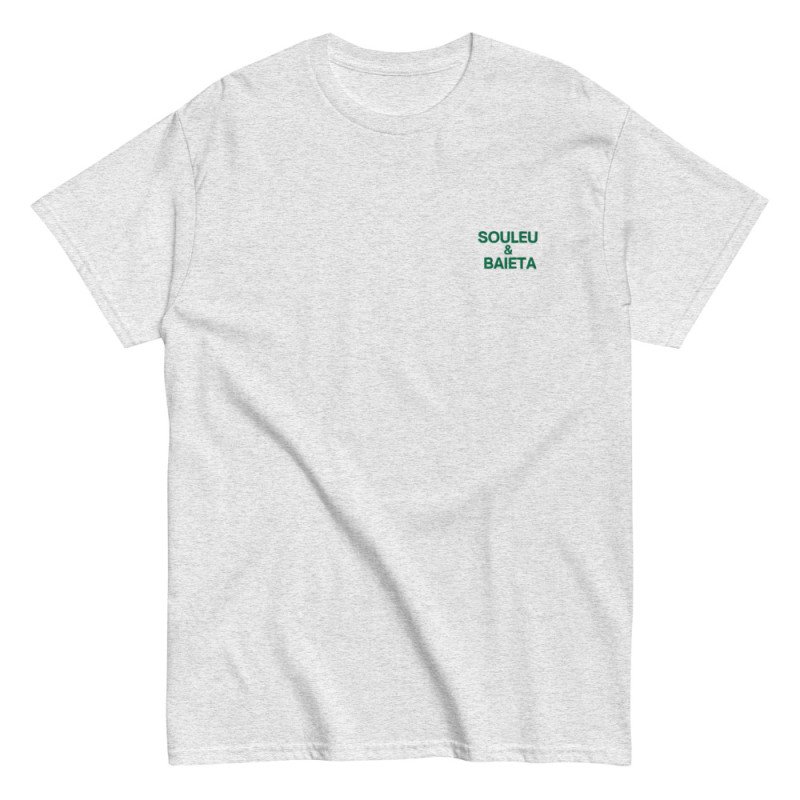 T-shirt brodé | La tourte de blettes référence aux desserts Nissart T-shirt brodé | La tourte de blettes référence aux desserts Nissart