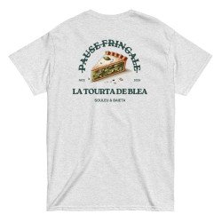 T-shirt brodé | La tourte de blettes référence aux desserts Nissart