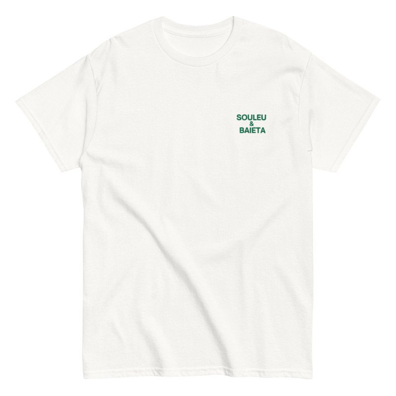 T-shirt brodé | La tourte de blettes référence aux desserts Nissart T-shirt brodé | La tourte de blettes référence aux desserts Nissart