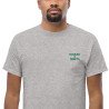 T-shirt brodé | La tourte de blettes référence aux desserts Nissart