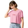 Crop top "Estrasse" — L'élégance du style, l'insolence du mot