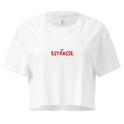Crop top "Estrasse" — L'élégance du style, l'insolence du mot