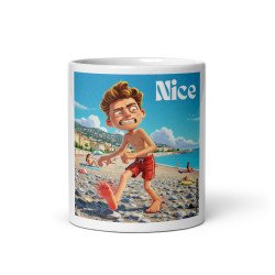 Mug Humoristique Souvenir de Nice | Maudits Galets