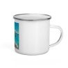 Mug émaillé "Maudits Galets" – Doux souvenir de la plage de Nice !