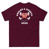 T-shirt brodé Cœur Chambrage par Souleu & Baieta