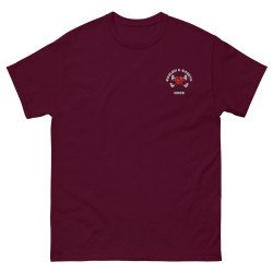 T-shirt brodé Cœur Chambrage par Souleu & Baieta