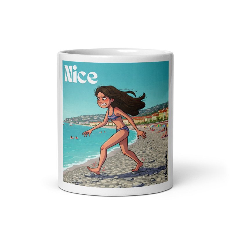 Mug céramique "Nice – MauditsGalets" | Humour niçois à emporter partout ! Mug céramique "Nice – MauditsGalets" | Humour niçois à emporter partout !