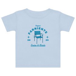 T-shirt  bébé “Farniente” – Souleu & Baieta – L’icône niçoise pour les tout-petits