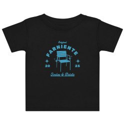 T-shirt  bébé “Farniente” – Souleu & Baieta – L’icône niçoise pour les tout-petits