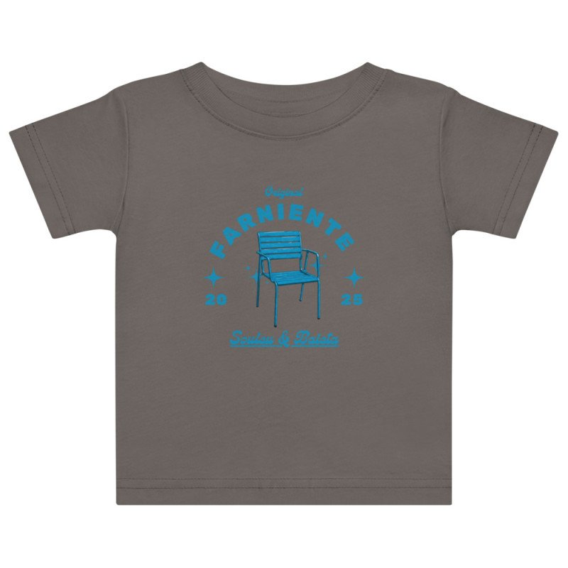 T-shirt bébé “Farniente” – Souleu & Baieta – L’icône niçoise pour les tout-petits T-shirt bébé “Farniente” – Souleu & Baieta – L’icône niçoise pour les tout-petits