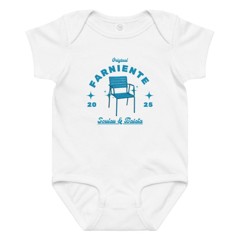 Body bébé “Farniente” – Souleu & Baieta – L’élégance niçoise dès la naissance Body bébé “Farniente” – Souleu & Baieta – L’élégance niçoise dès la naissance