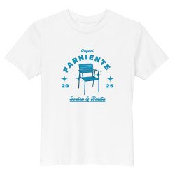 T-shirt enfant “Farniente” – Souleu & Baieta – L’esprit de la Promenade des Anglais