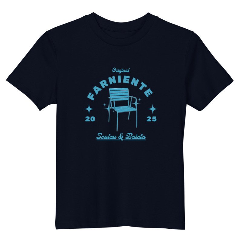 T-shirt enfant “Farniente” – Souleu & Baieta – L’esprit de la Promenade des Anglais T-shirt enfant “Farniente” – Souleu & Baieta – L’esprit de la Promenade des Anglais