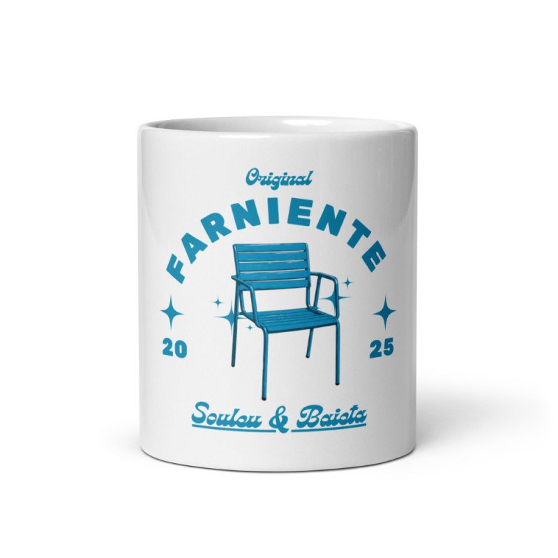 Mug céramique “Farniente” – Souleu & Baieta – Un souffle de Riviera dans votre tasse Mug céramique “Farniente” – Souleu & Baieta – Un souffle de Riviera dans votre tasse