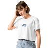 Crop top “Farniente” – Souleu & Baieta – L’été niçois en version stylée