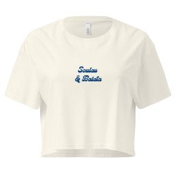 Crop top “Farniente” – Souleu & Baieta – L’été niçois en version stylée