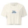Crop top “Farniente” – Souleu & Baieta – L’été niçois en version stylée