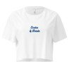 Crop top “Farniente” – Souleu & Baieta – L’été niçois en version stylée