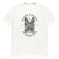 T-shirt "Vieux Nice - Souleu & Baieta" : L’Esprit Méditerranéen en Version Streetwear