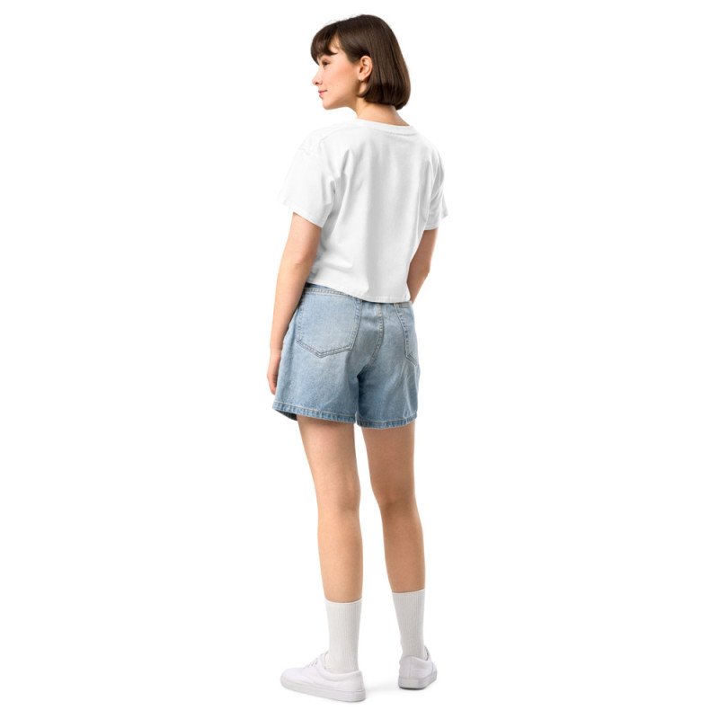 Crop Top "Vieux Nice - Souleu & Baieta" : L'Été Méditerranéen à Porter Crop Top "Vieux Nice - Souleu & Baieta" : L'Été Méditerranéen à Porter