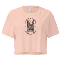 Crop Top "Vieux Nice - Souleu & Baieta" : L'Été Méditerranéen à Porter