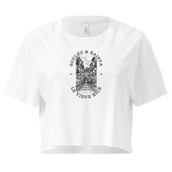 Crop Top "Vieux Nice - Souleu & Baieta" : L'Été Méditerranéen à Porter