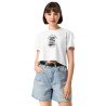 Crop top « Cascade de Gairaut Souleu & Baieta » – Illustration de Nice