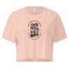 Crop top « Cascade de Gairaut Souleu & Baieta » – Illustration de Nice