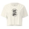 Crop top « Cascade de Gairaut Souleu & Baieta » – Illustration de Nice