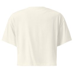 Crop top « Cascade de Gairaut Souleu & Baieta » – Illustration de Nice