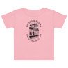 T-shirt bébé « Cascade de Gairaut Souleu & Baieta » – Illustration douce et authentique de Nice