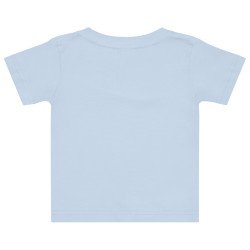 T-shirt bébé « Cascade de Gairaut Souleu & Baieta » – Illustration douce et authentique de Nice