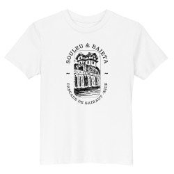 T-shirt enfant « Cascade de Gairaut Souleu & Baieta » – Douceur et charme de Nice