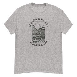 T-shirt "Villafranca Souleu & Baieta" – Authentique, Structuré et Méditerranéen
