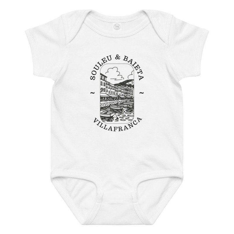 Body Bébé "Villafranca Souleu & Baieta" – Douceur, Praticité et Esprit Méditerranéen