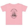 T-shirt Bébé Place Masséna à Nice – Douceur Méditerranéenne et Confort au Quotidien