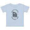 T-shirt bébé Château de Nice, confort azuréen au quotidien