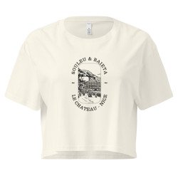 Crop top Château de Nice, un look frais et méditerranéen