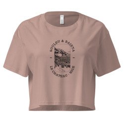 Crop top Château de Nice, un look frais et méditerranéen