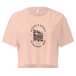 Crop top Château de Nice, un look frais et méditerranéen