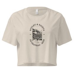 Crop top Château de Nice, un look frais et méditerranéen