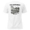 T-shirt femme “Villafranca” – Illustration de la rade de Villefranche-sur-Mer