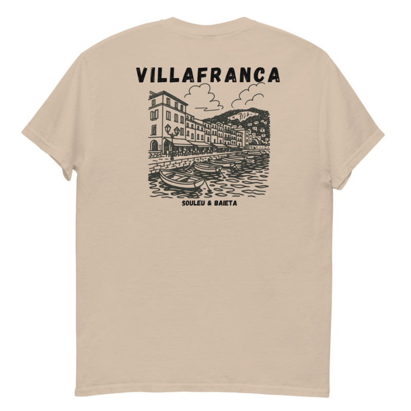 T-shirt Villafranca Baie Villefranche | Nice Côte d’Azur | Souleu & Baieta