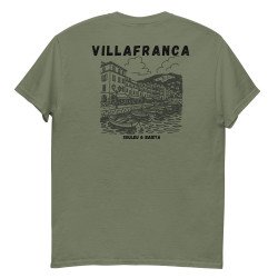 T-shirt “Villafranca” – Illustration de la baie de Villefranche-sur-Mer