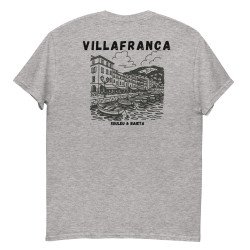 T-shirt “Villafranca” – Illustration de la baie de Villefranche-sur-Mer
